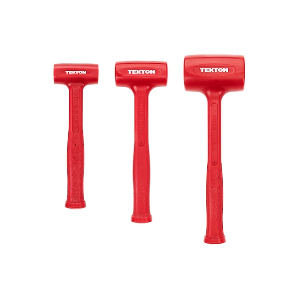 Dead Blow Hammer Set, 3-Piece (13, 21, 39 oz.)